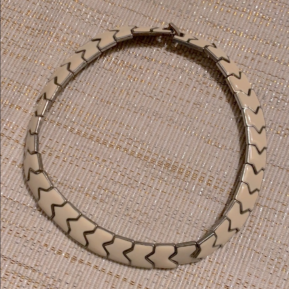 High line necklace -cream